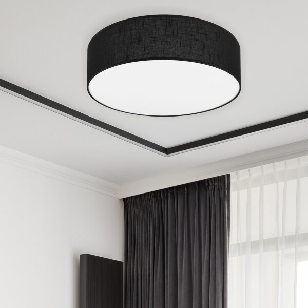 Brilagi - LED Stropní svítidlo SIRIJA LED/24W/230V pr. 45 cm černá