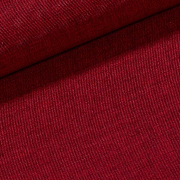 Směsové plátno EDGAR 35 červený melír, š.140cm (látka v metráži)