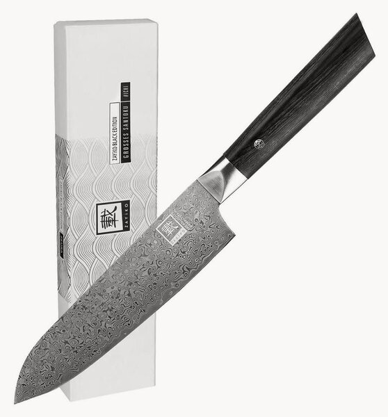 Santoku nůž Black Edition