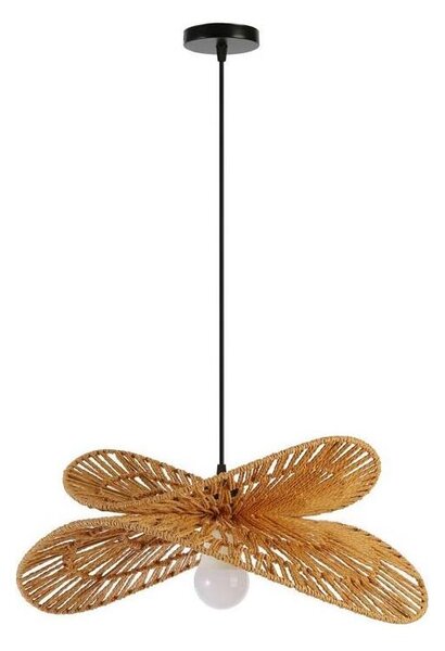 Immax 08265L - Lustr na lanku MARIPOSA 1xE27/40W/230V pr. 50 cm juta