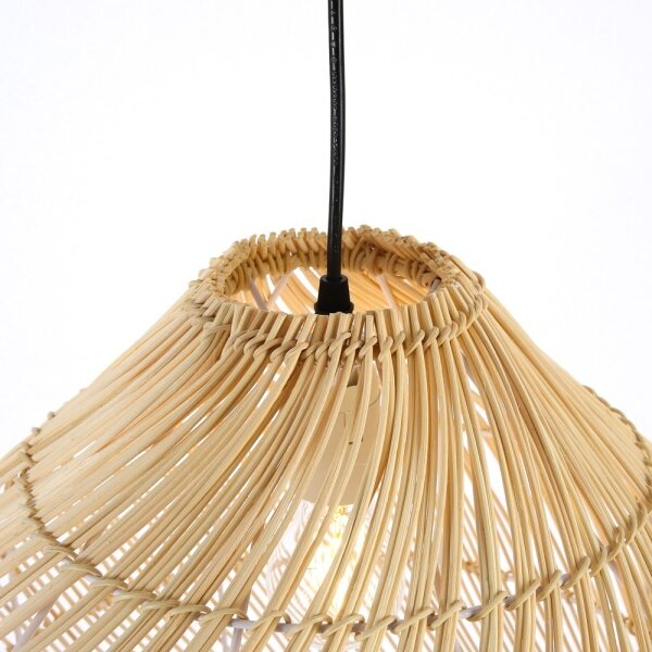 Immax 08264L - Lustr na lanku PELO 1xE27/40W/230V pr. 40 cm ratan