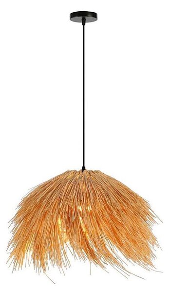 Immax 08272L - Lustr na lanku NATURALEZA 1xE27/40W/230V pr. 55 cm ratan