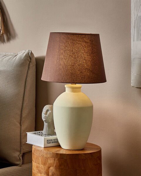 Stolní lampa ARCOS Keramika Bílá