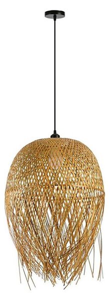 Immax 08271L - Lustr na lanku HILO 1xE27/40W/230V pr. 45 cm bambus