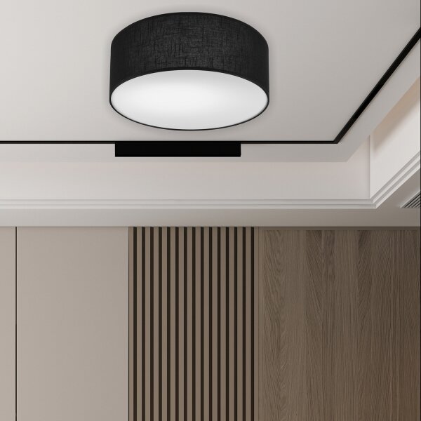 Brilagi - LED Stropní svítidlo SIRIJA LED/12W/230V pr. 35 cm černá