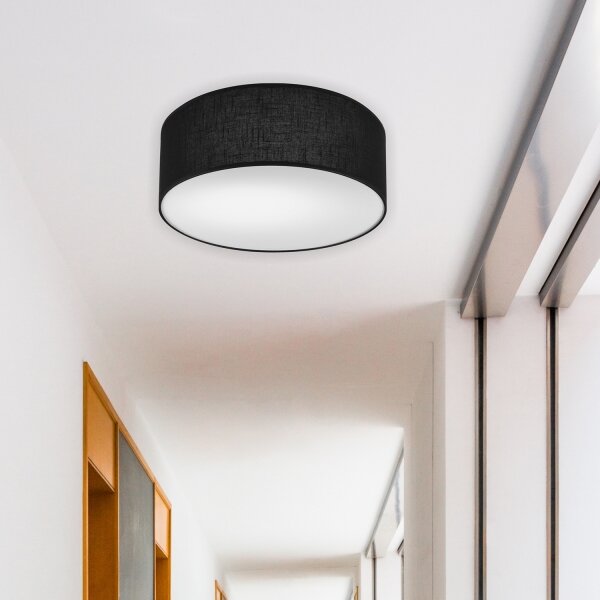 Brilagi - LED Stropní svítidlo SIRIJA LED/12W/230V pr. 35 cm černá