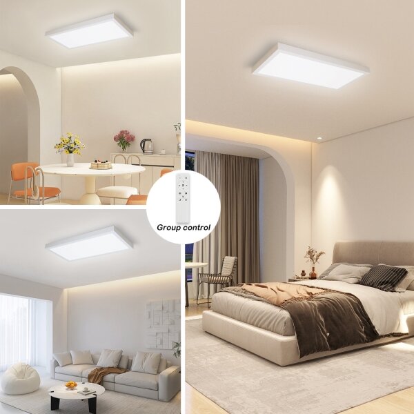 Brilagi - LED Stmívatelné svítidlo FRAME SMART LED/30W/230V bílá IP44 + DO