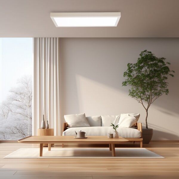 Brilagi - LED Stmívatelné svítidlo FRAME SMART LED/30W/230V bílá IP44 + DO