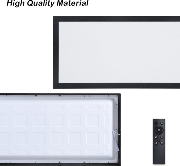 Brilagi - LED Stmívatelné svítidlo FRAME SMART LED/30W/230V černá IP44 + DO