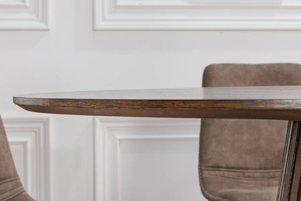 Designový jídelní stůl Wadeline 140 cm tmavý dub