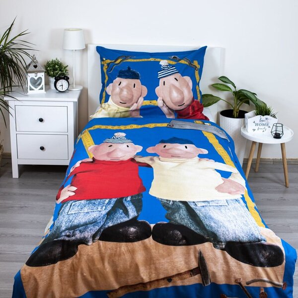 Bavlněné dětské povlečení na jednolůžko 140x200 cm Pat a Mat – Jerry Fabrics