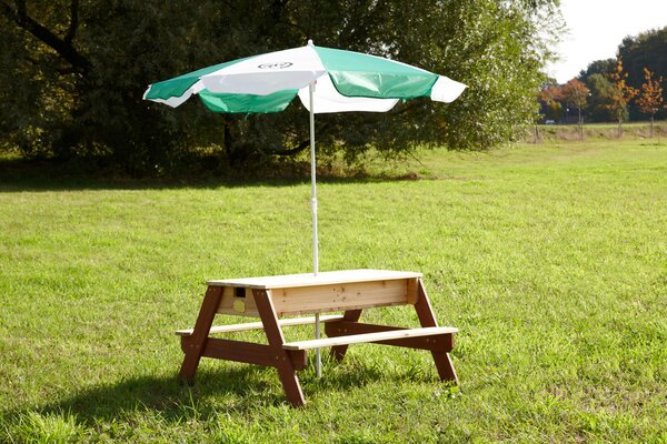 DĚTSKÝ ZAHRADNÍ STŮL hnědá - Online Only letní radovánky, Online Only