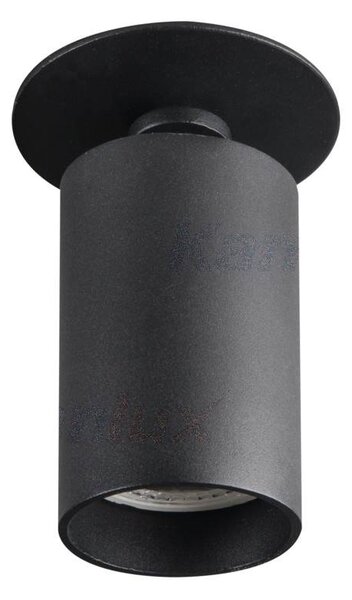 Stropní bodové vestavné osvětlení CHIKO DSO, 1xGU10, 35W, 56mm, kulaté, černé
