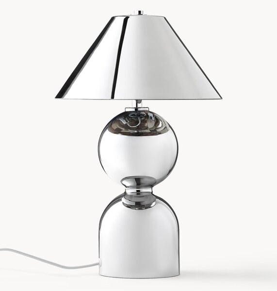 Stolní lampa ze zrcadlového skla Danielle