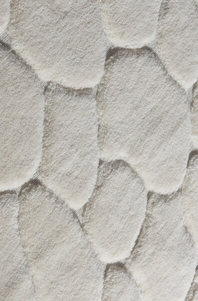 SADA 2x Koupelnová předložka LINO 60/100 cm krémová