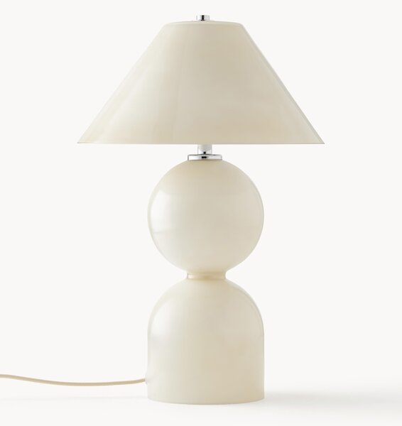 Stolní lampa ze skla Danielle