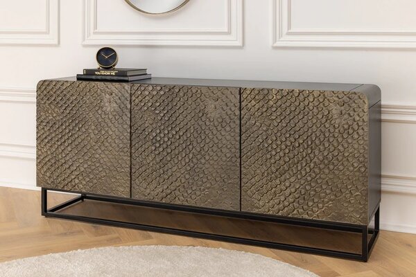 Designová komoda Pallaton 160 cm hnědé mango