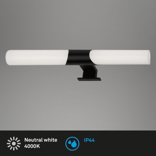 Briloner 3113-115 - LED Koupelnové osvětlení zrcadla LED/12W/230V IP44 černá