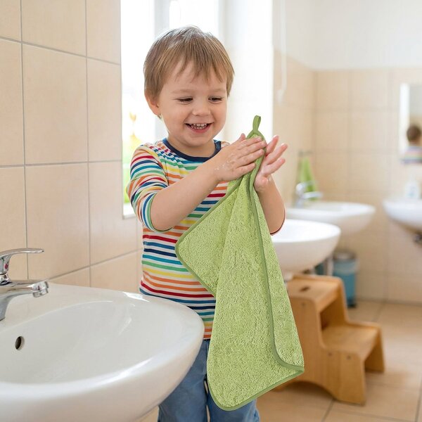Bellatex dětský froté ručník 4155, olivový 30x50cm