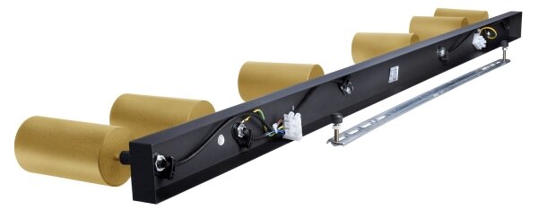 Brilagi - Bodové svítidlo SELE GOLDEN 6xGU10/30W/230V černá/zlatá
