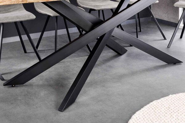Designový jídelní stůl Massive 200 cm akácie, deska 35mm