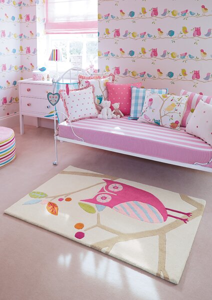 Kusový koberec do dětského pokoje What a Hoot Candy 42202 90x140 cm