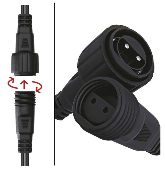 D1AM02 CONNECT CHAIN 50LED 5M IP44 MC