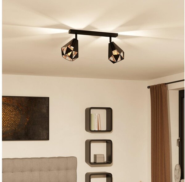 Eglo 43716 - Bodové svítidlo CARLTON 2xE27/40W/230V