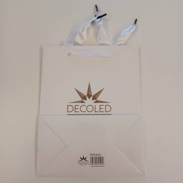DECOLED Dárková taška, 18 x 23 x 10 cm