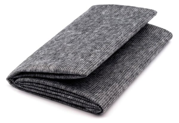 KUFNER Vlizelín KUFNER V908B57 jednostranně lepící / nažehlovací, prošívaný, šedý, š. 90cm, 25+10+5g/m2 (látka v metráži)