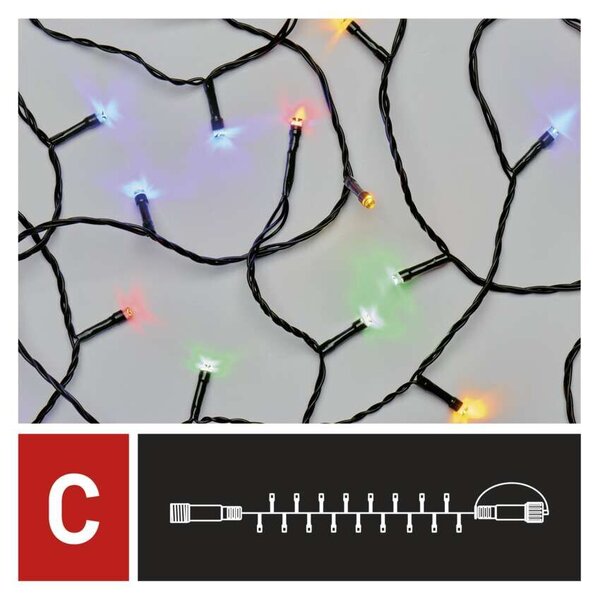 D1AM02 CONNECT CHAIN 50LED 5M IP44 MC