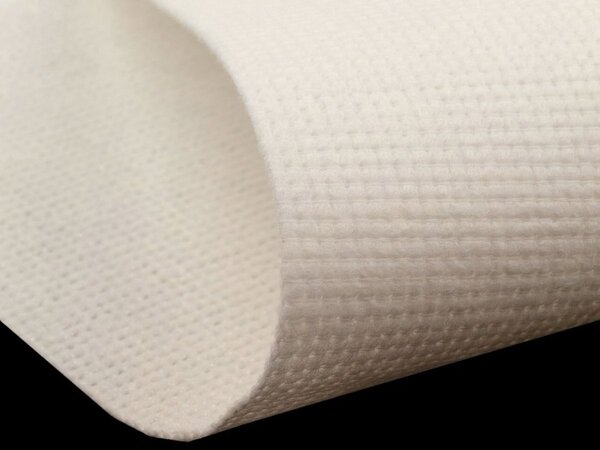 Polytex Kusový vlizelín RONARFIX jednostranně lepící / nažehlovací, tuhý, bílý, 50 x 150 cm, 160+20g/m2