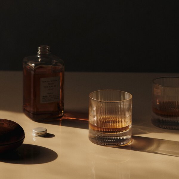 Sklenice Ripple Tumbler Clear – set 2 ks