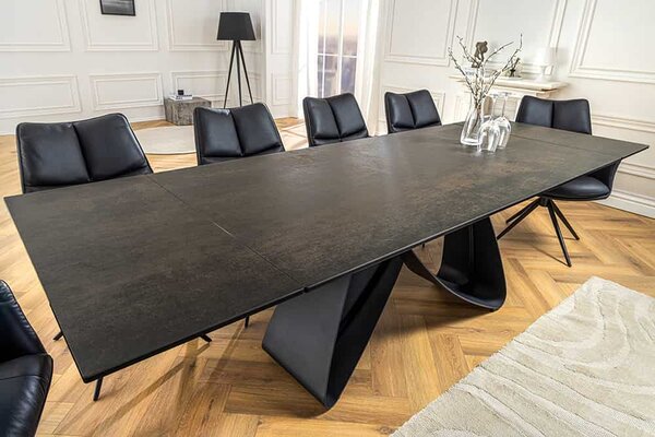 Roztahovací keramický stůl Bayarmaa 180-220-260 cm rez