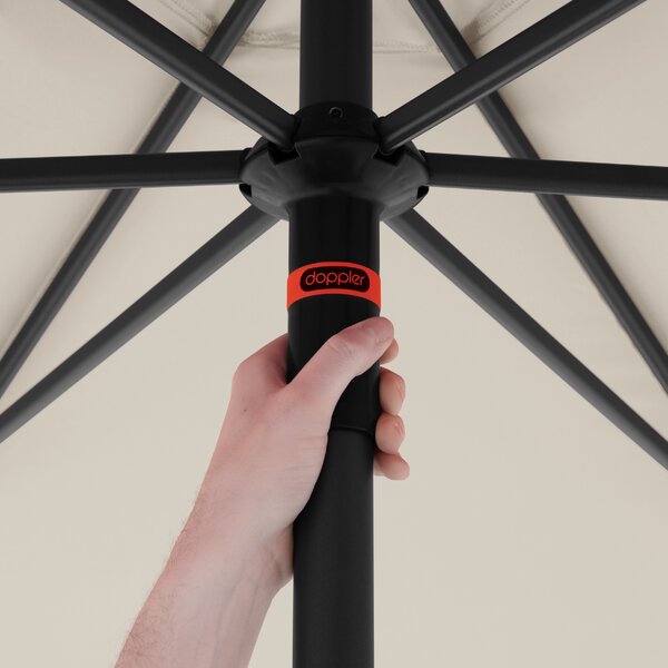 Doppler myZone Push Up zahradní slunečník 300 cm béžová