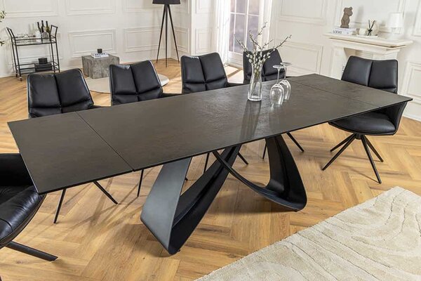 Roztahovací keramický stůl Bayarmaa 180-220-260 cm rez