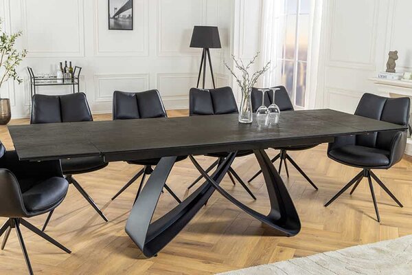 Roztahovací keramický stůl Bayarmaa 180-220-260 cm rez