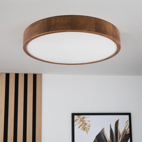 Brilagi - LED Stropní svítidlo CARVALHO 3xE27/60W/230V dub třešeň pr. 47 cm