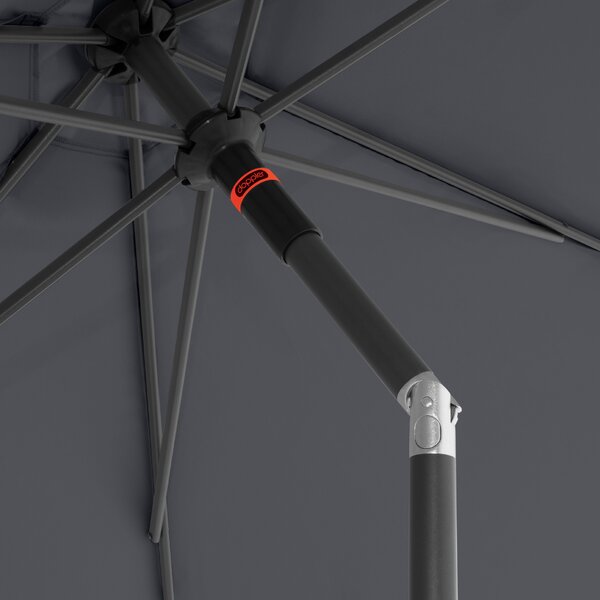 Doppler myZone Push Up zahradní slunečník 300 cm antracit