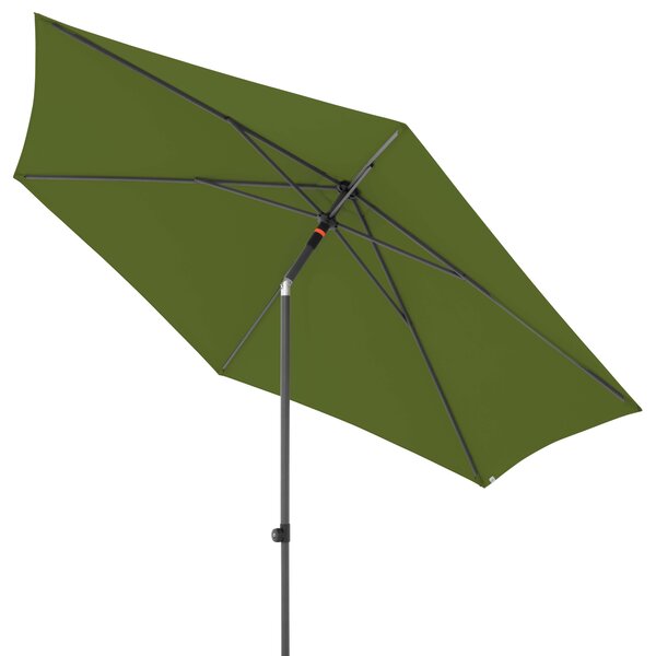 Doppler myZone Push Up zahradní slunečník 300 cm zelená