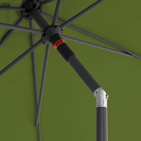 Doppler myZone Push Up zahradní slunečník 300 cm zelená