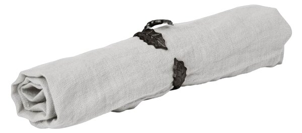 Kroužky na ubrousky Holly Leaf – set 4 ks