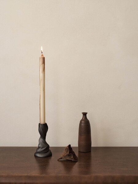 Svíčka Dryp Beige 30 cm – set 2 ks