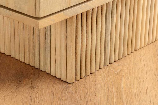 Designová barová skříňka Movement 141 cm mango