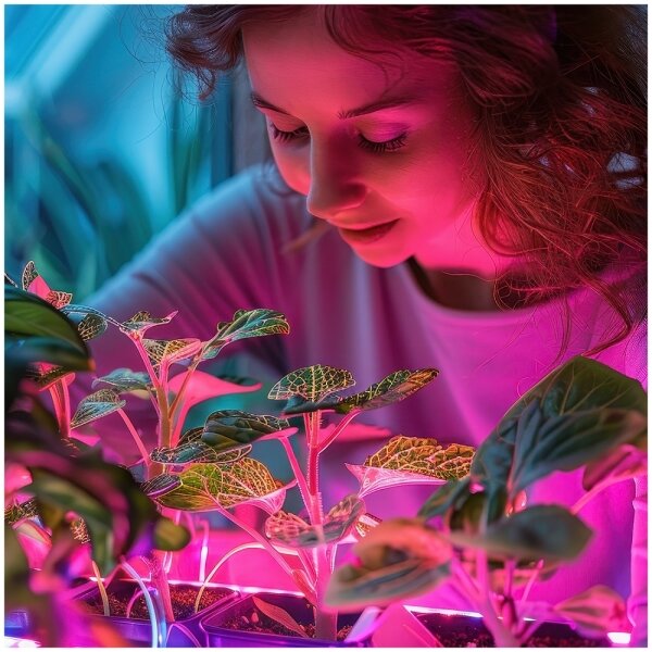 LED Žárovka pro růst rostlin PLANTY E27/40W/230V 1200K