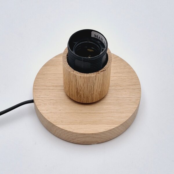 Brilagi - Stolní lampa WOODY BASKET 1xE27/60W/230V dub