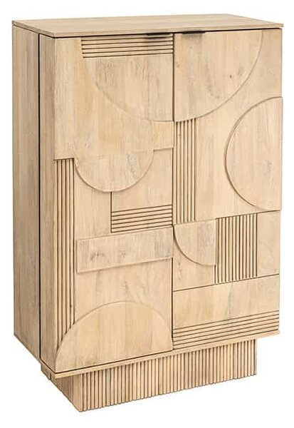 Designová barová skříňka Movement 141 cm mango