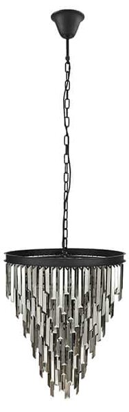 Designový lustr Jamarcus 52 cm šedý