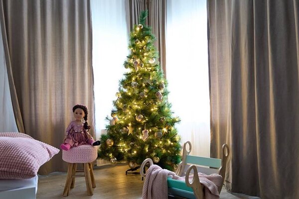 DECOLED LED světelný řetěz, venkovní, 20 m, teple bílý, 100 diod, transparentní, IP20, vč. zdroje a dálkového ovládání
