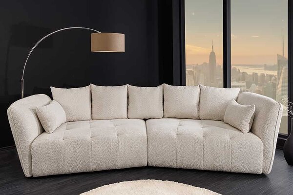 Designová sedačka Wellington 295 cm béžová